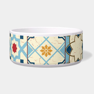 Écuelle Carrelage marocain, motif sans couture colorée.