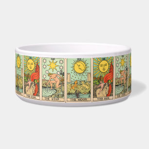 Écuelle Cartes de Tarot vintages Sun Moon Stars Animaux