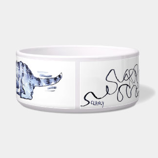 Écuelle Cat Yarn Ceramic Pet Bowl