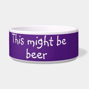 Écuelle Ceci pourrait être un chien de bière humour drôle