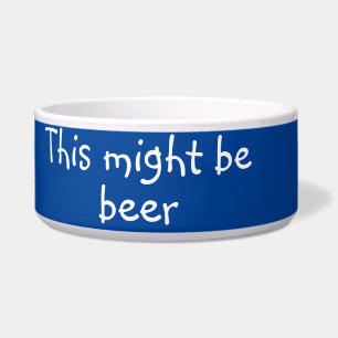 Écuelle Ceci pourrait être un chien de bière humour drôle