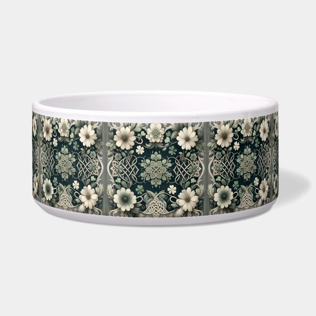 Écuelle Celtic Clover Floral Charm (Devant)