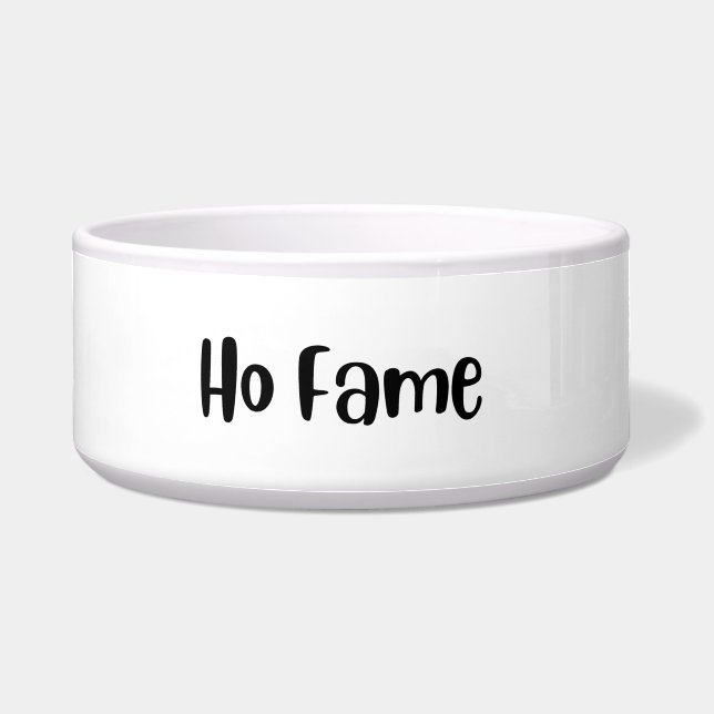 Écuelle Ceramic Pet Bowl - Ho fame (Devant)