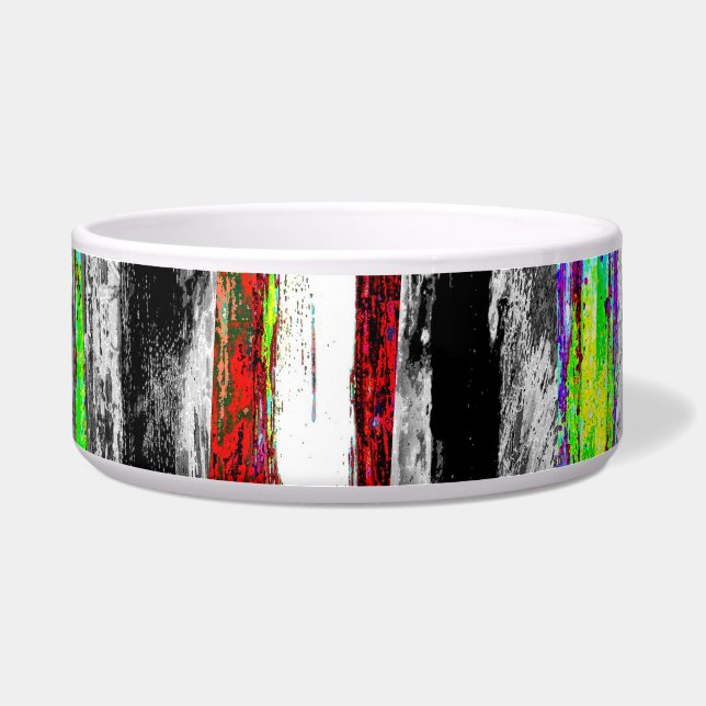 Écuelle Ceramic Pet Bowl – Reflection Layers (Devant)