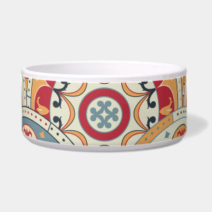 Écuelle Cercles Abstraits : Papier peint couleur tendance