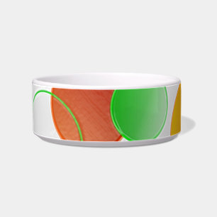 Écuelle Cercles dimensionnels Pet Bowl