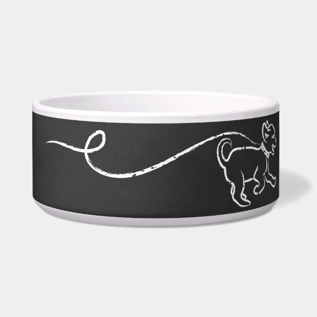 ÉCUELLE CHALK DE MARCHE DE CHIEN (Droite)