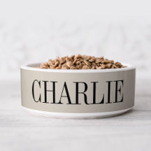 Charlie Classic Nom Monogramme | Beige