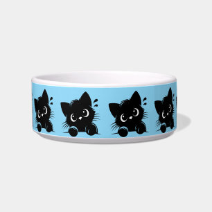 Écuelle Chat Curieux Personnalisé 
