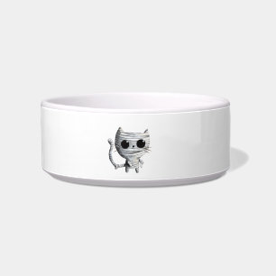 Écuelle Chat mignon de maman de Halloween