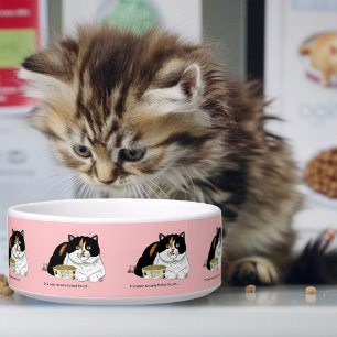 Écuelle Chaton affamé de matinée