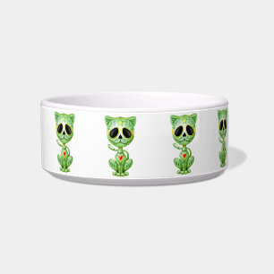 Écuelle Chaton vert de sucre de zombi
