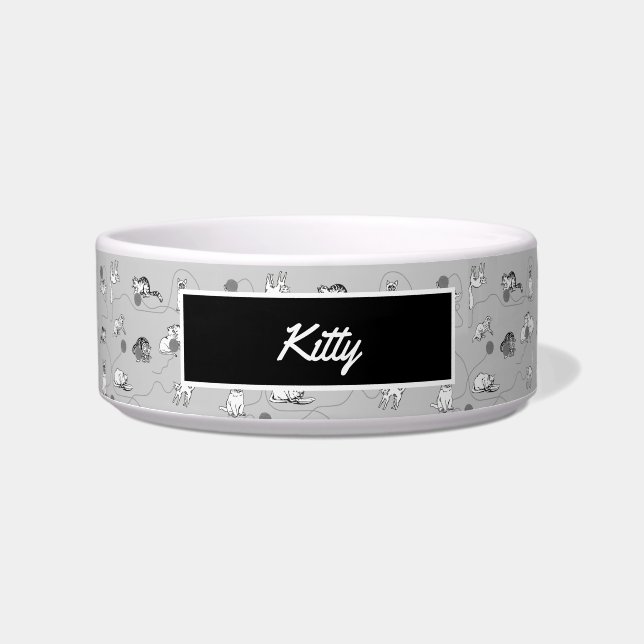 Écuelle Chats mignons Jouer & Etre Naughty Motif Animal (Devant)