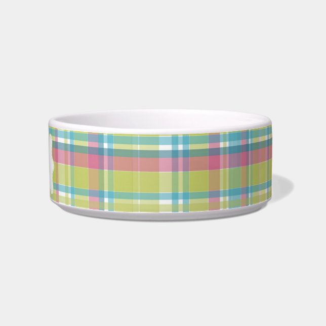 Écuelle Chaux et Plaid Bleu Personnalisé (Droite)