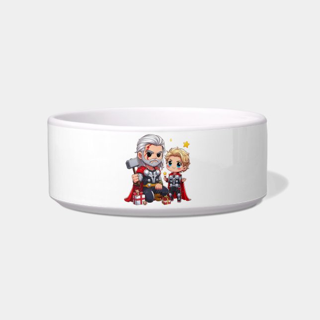 Écuelle Chibi Thor et Son (Devant)