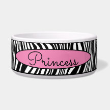 Chic moderne Zebra Skin Motif Animaux de compagnie