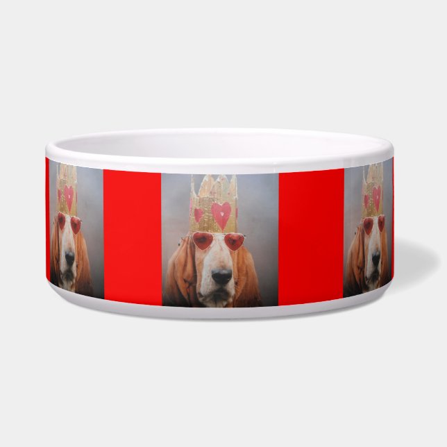 Écuelle Chien Bowl Basset Hound King (Devant)