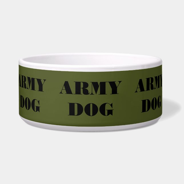 Écuelle Chien de la Marine du Bowl (Devant)