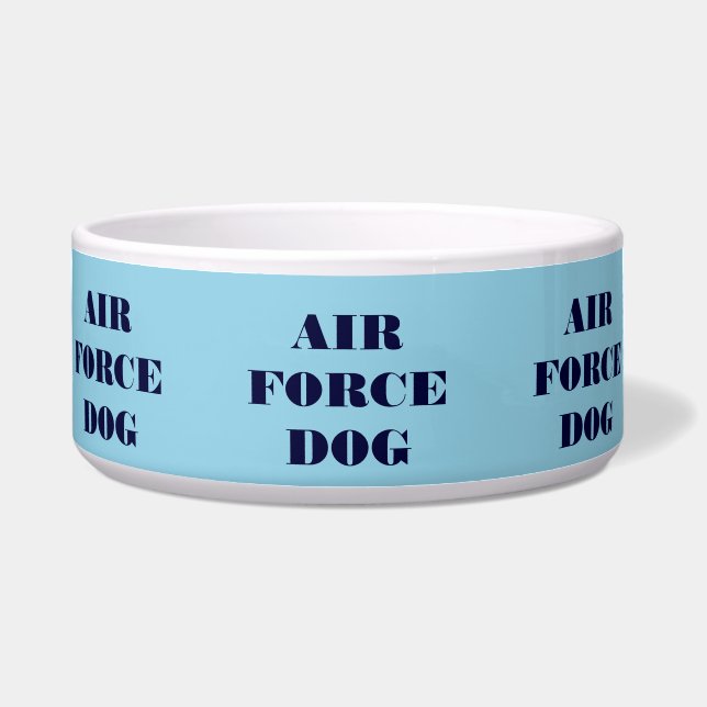 Écuelle Chien de l'armée de l'air du Bowl (Devant)