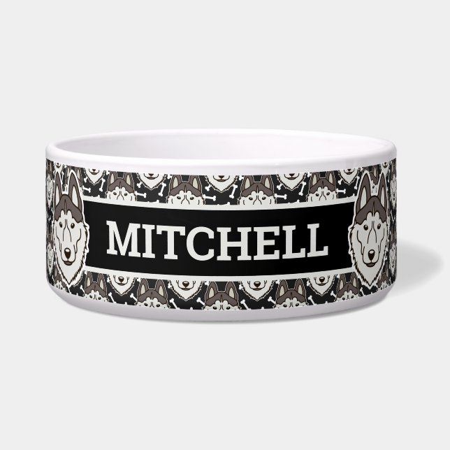 Écuelle Chien de traîneau arctique Loyal Sibérien Husky (Devant)