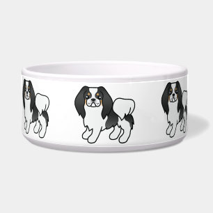 Écuelle Chien Japonais Tricolore de Dessin Animé