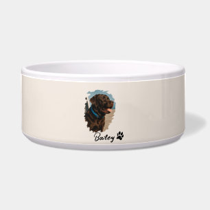 Écuelle Chien Labrador au Chocolat Mignon – Bailey   Cadea