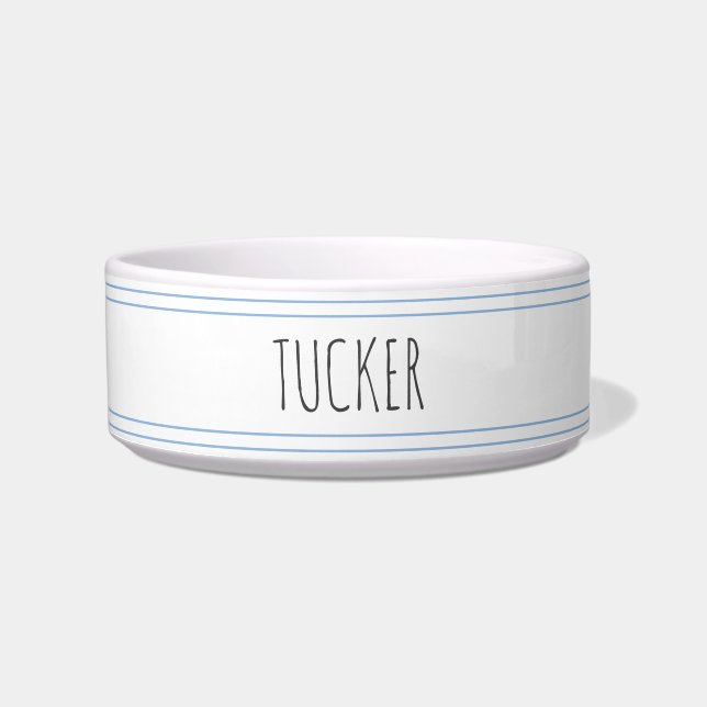 Écuelle Chien personnalisé, chat, plat de bol d'eau pour a (Devant)