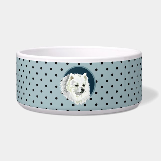 Écuelle Chien Spitz japonais (Devant)