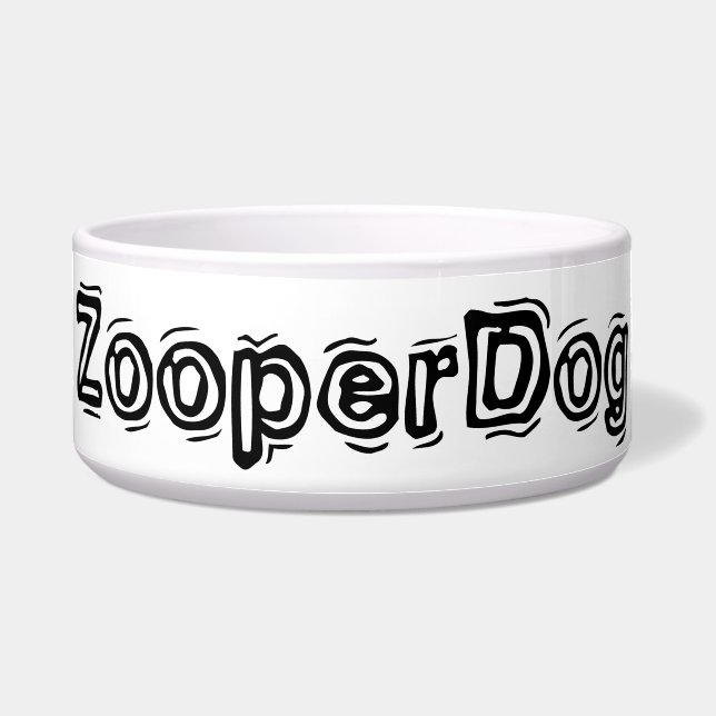 ÉCUELLE CHIEN ZOOPER CHIEN BOWL (Devant)