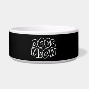 Écuelle Chiens Meow