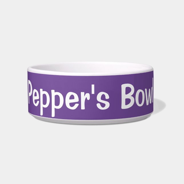 Écuelle Chihuahua En Panier Céramique Pet Bowl (Devant)