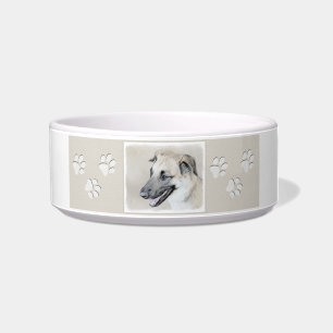 Écuelle Chinook (oreilles d'hélicoptère) Peinture - Chien