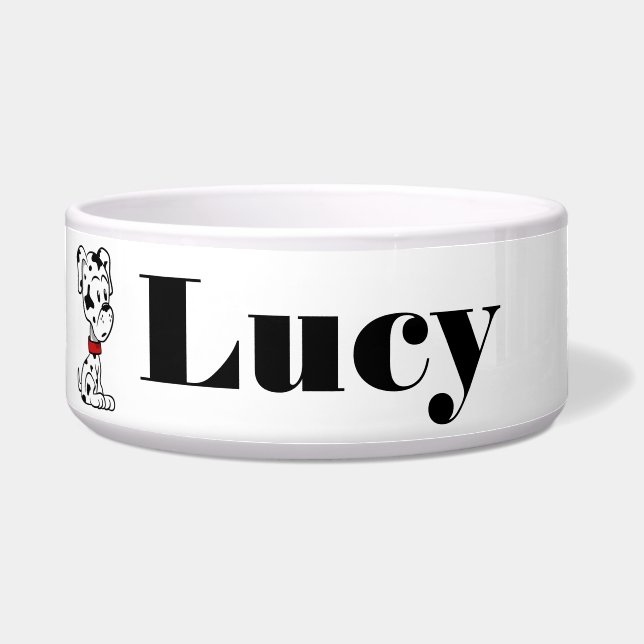 Écuelle Chiot dalmate (Devant)