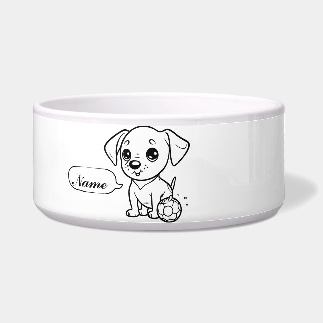 Écuelle "Chiots Toons Bowl" (Devant)