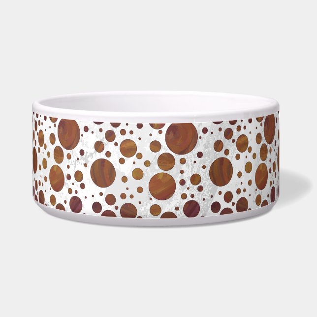 Écuelle Chocolat Carmel Swirl Polka Dot (Droite)