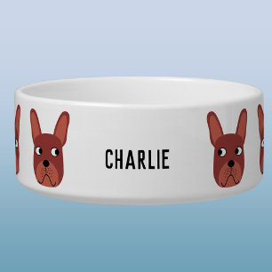Écuelle Chocolat French Bulldog Nom