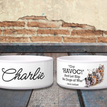 Citation "Cry Havoc" Minimaliste de l'aquarelle de