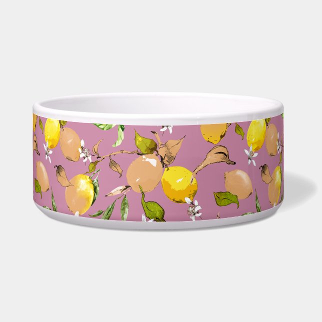 Écuelle citrons aquarelle 25 (Devant)