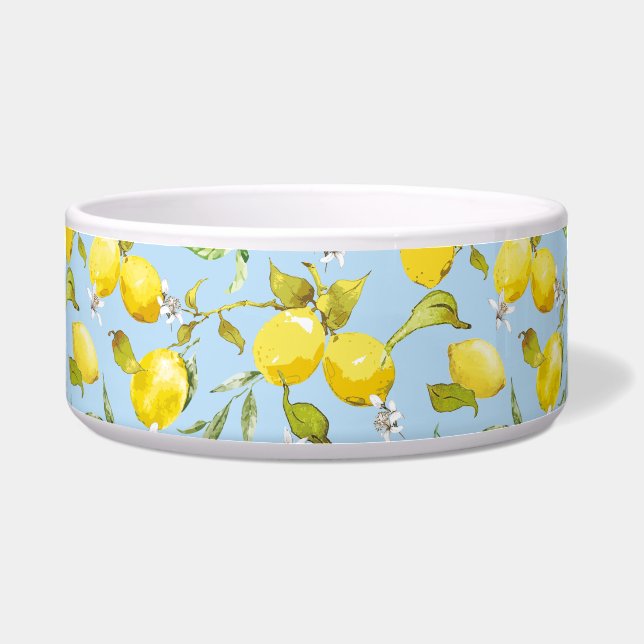 Écuelle citrons aquarelle 4 (Devant)