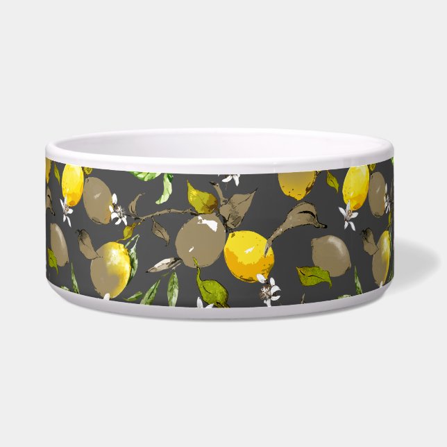 Écuelle citrons d'aquarelle 34 (Devant)