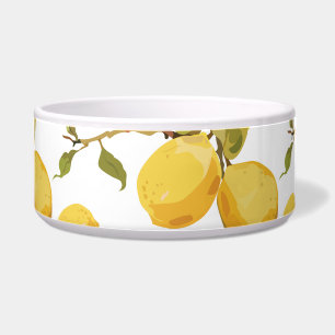 Écuelle Citrons vintages frais : Conception simpliste
