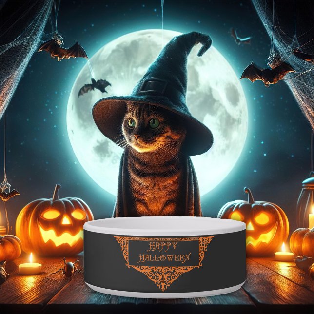 Écuelle Citrouille Orange Joyeux Halloween  (Créateur téléchargé)
