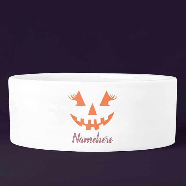 Écuelle Citrouille personnalisée Jack O Lantern Halloween  (Créateur téléchargé)