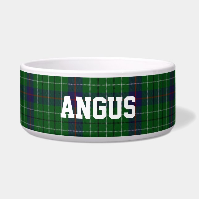 Écuelle Clan Duncan Custom Tartan Plaid Pet Bowl (Devant)