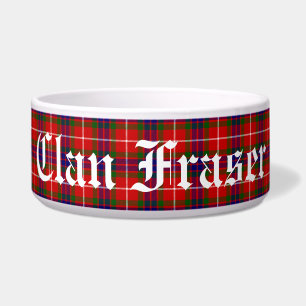 Écuelle Clan Fraser Tartan Plaid