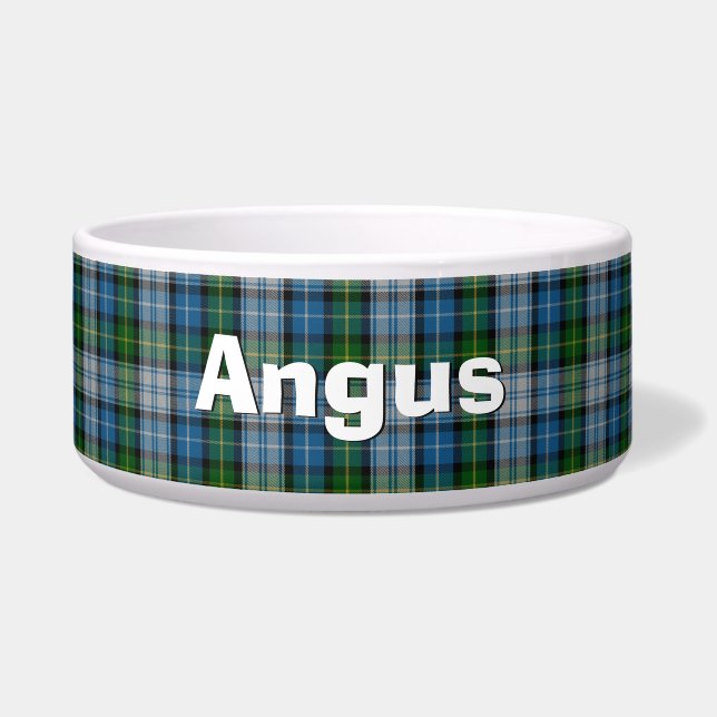 Écuelle Clan MacNeil Tartan personnalisé Plaid Pet Bowl (Devant)