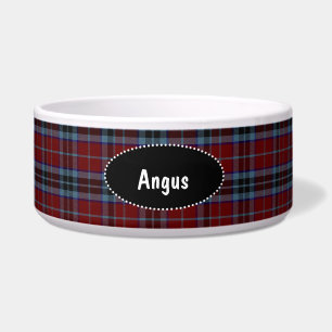 Écuelle Clan MacTavish Plaid Custom Dog Bowl