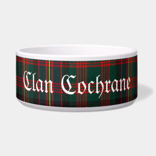 Écuelle Clan personnalisé Cochrane Tartan