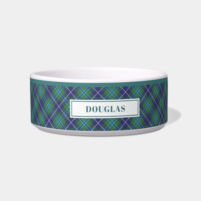 Écuelle Clan personnalisé Douglas Tartan Plaid (Devant)