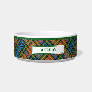 Écuelle Clan personnalisé Murray Tartan Plaid Motif
